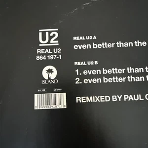 U2 - Even Better Than The Real Thing (VINYL) Vg+/Vg - Picture 1 of 3