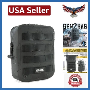 Militärqualität wasserdichte Faraday Tasche - Signal blockierende Trockentasche 9 x 7 Zoll - Bild 1 von 11