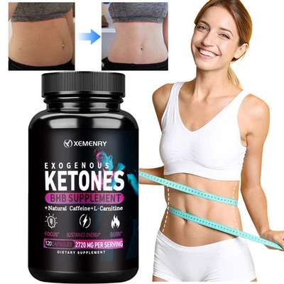 Exogene Ketone  – BHB-Kohlenhydratblocker, Gewichtsverlust Und Fettverbrenner - Bild 1 von 4