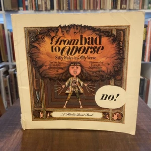 From Bad To Worse Silly Tales In Silly Verse Geraldine Richelson 1972 1st Ed - Picture 1 of 13
