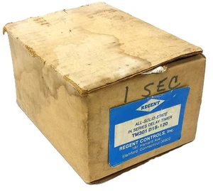 Regent TM301D1S-120 120 V AC 0-10 Sec Timer - Picture 1 of 4