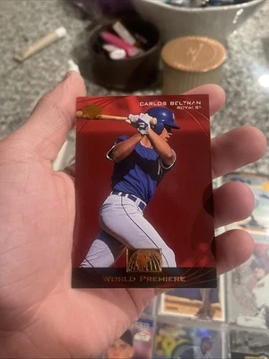 1999 Upper Deck Ovation - World Premiere Carlos Beltran #64 - Image 1 of 2