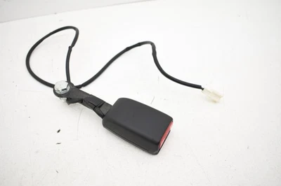 Nissan 350Z 2005 hebilla del cinturón de seguridad delantero del conductor negro lado izquierdo OEM KW62 Foto 1 de 4