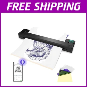 Wireless Thermal Tattoo Stencil Printer - Compact & Lightweight for Artists - Picture 1 of 11