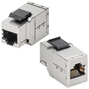 10x CAT 6a KeyStone 2x złącze modułowe RJ45, ekranowane STP; NET Keystone CAT 6a - Zdjęcie 1 z 2