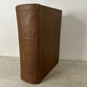 1847 REVISED Edition of Webster's American Dictionary ~ LEATHER BOUND - Picture 1 of 13