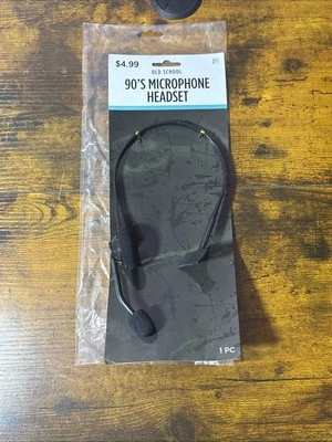 Auriculares con micrófono Suit Yourself Costume Co. Old School años 90  Foto 1 de 2