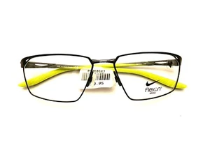 NIKE Eyeglasses with Flexon 4311 004 BLACK with Case 56-16-140 - Afbeelding 1 van 4