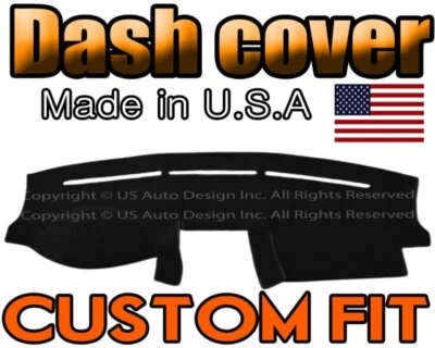 fits 2004-2010 VOLKSWAGEN  TOUAREG  DASH COVER  DASHBOARD PAD /  BLACK - Image 1 of 4