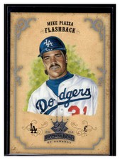 2004 Donruss Diamond Kings #157 Mike Piazza Silver   FB, SN50