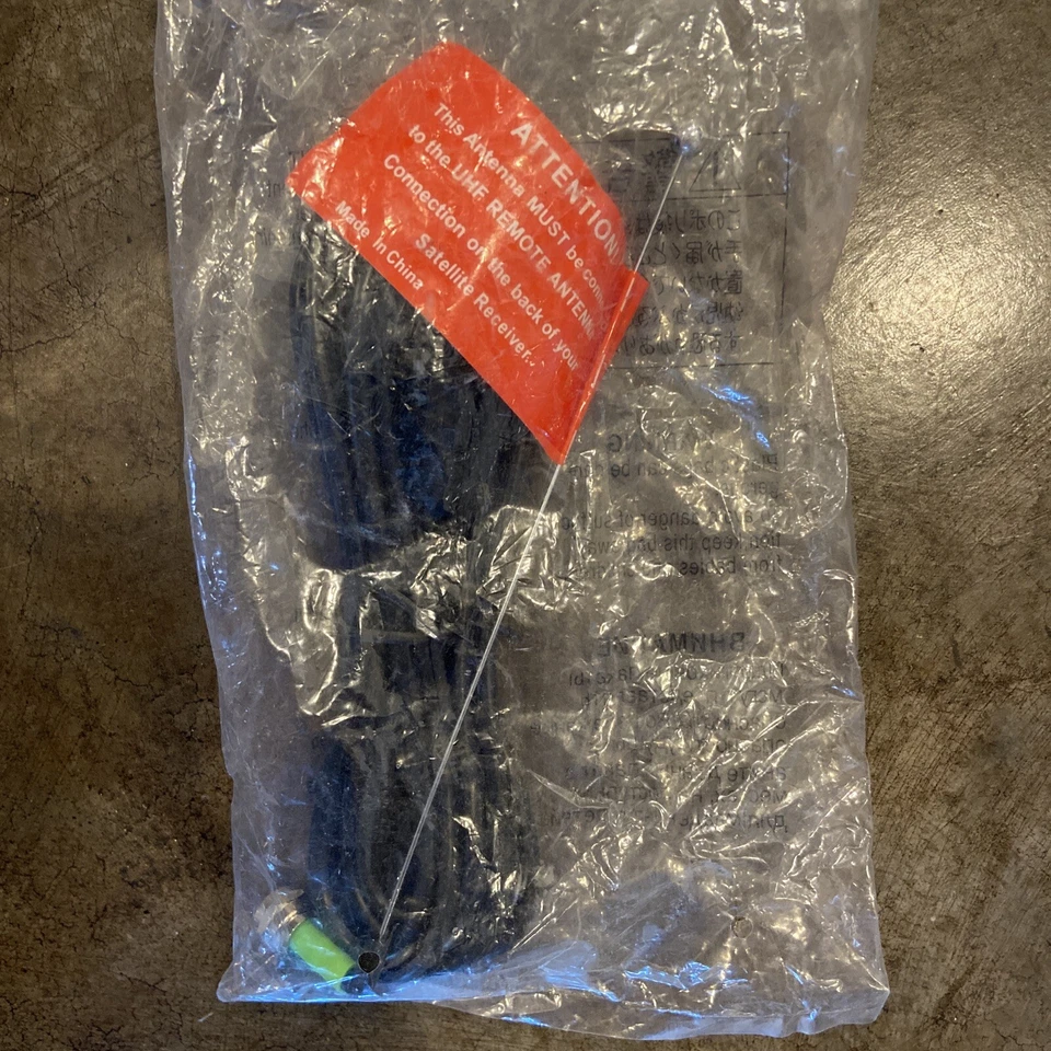 Antena y cable remoto receptor RF/UHF Dish Network Foto 1 de 1