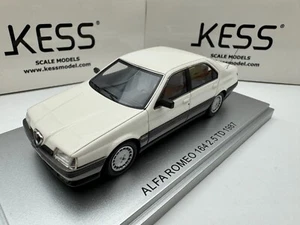 Kess 1/43 Alfa Romeo 164 2.5 TD 1987 White #114 - Picture 1 of 8