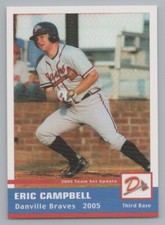 Eric Campbell 2005 Grandstand Danville Braves Update 