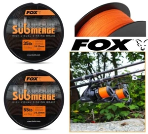 FOX SUBMERGE ORANGE SINKING BRAID X 300M - 600m / Karpfenschnur - Bild 1 von 10