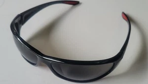 IZOD Sunglasses IZ104 Black/RED 67-15-119 Sport Wrap - Picture 1 of 12