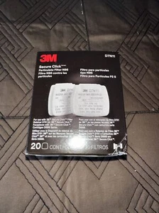 3M Secure Click Particulate Filter N95 D7N11 For Secure Click Cartridges D8000 - Picture 1 of 11
