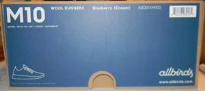 ALLBIRDS Sam's Club Wool Runners Blueberry LIMITED EDITION Men's Size 10 NEW - Picture 1 of 10