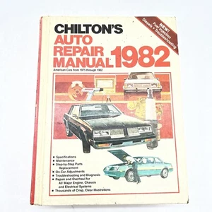 Chilton's Auto Repair Manual 1982 American Cars 1975 - 82 Huge Hardcover Vintage - Picture 1 of 7