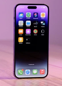 Apple iPhone 14 Pro Max, 128gb, LIlas - Unlocked - E sim version - Excellent - Afbeelding 1 van 9