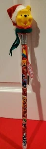 Disney Christmas Jumbo Giant Pencil with Eraser & Sharpener - Pooh Tigger Piglet - Picture 1 of 8