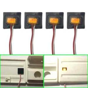 LED Side Skirts Lights for 1/14 Tamiya RC Truck Car Scania R730 R620 R470 56323 - Picture 1 of 7