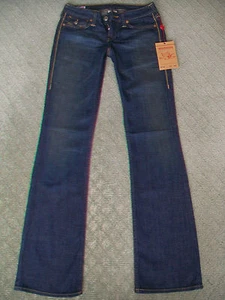 TRUE RELIGION 'BECKY' STRETCH JEANS WMN - BNWT - SIZE 6 7 8 9 10 11 - Picture 1 of 5