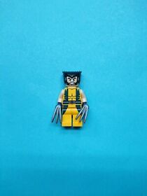 Lego Marvel Super Heroes X-men Minifigure Wolverine w/ Claws 6866 EUC!