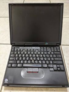 RARE Vintage IBM Thinkpad 380Z Laptop - NO HDD OR POWER CORD + FREE WiFi Card