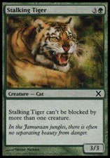 Stalking Tiger-MTG card-Tenth Edition - 10e-Language: Ita-EX