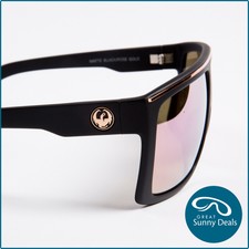 Dragon Alliance Fame 720-2213 Plastic Sunglasses - Matte Black/Rose Gold