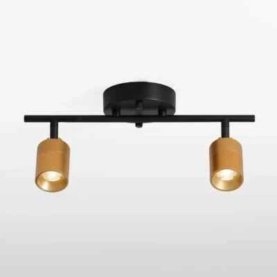 Vidalite Moderno Moderno 1 ft 2 Faro, Dorado, LED Pista Fija CE1008570 Foto 1 de 3