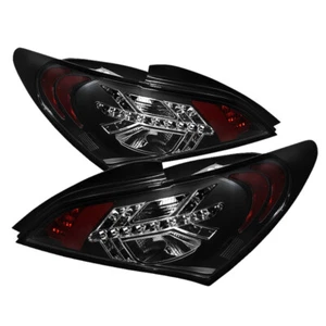 Spyder (5034304) LED Tail Lights Black for 10-12 Hyundai Genesis 2Dr - Afbeelding 1 van 1