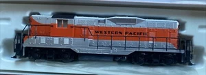N Scale Atlas 48238 GP-7 Ph.2 Western Pacific locomotive WP No# MTL Couplers - Picture 1 of 2