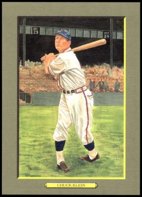 Chuck Klein 1989 Pérez-Steele Great Moments Serie 5 #60/5000 Filis Foto 1 de 2
