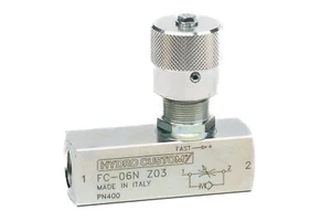 In-line Unidirectional Flow Control Valves SAE-12 Port, 5800 PSI - Picture 1 of 6