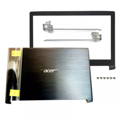 Nuevo Para Acer Aspire 5 A515-51 A515-51G 41G 53 Tapa Trasera Tapa Trasera+Bisel+Bisagras Foto 1 de 4