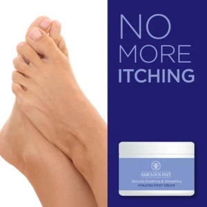 FABULOUS FEET SERIOUSLY SOOTHING & SMOOTHING ATHLETES FOOT CREAM – NO SORE - Picture 1 of 2