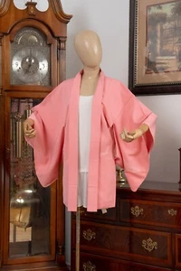 DEAR VANILLA JAPANESE KIMONO HAORI JACKET FOR WOMEN AUTHENTIC JAPAN MADE VINTAGE - Picture 1 of 9