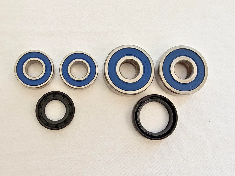 Rodamientos y sellos de rueda delantera y trasera Kawasaki ZL600B Eliminator 600 1996-1997 Foto 1 de 1