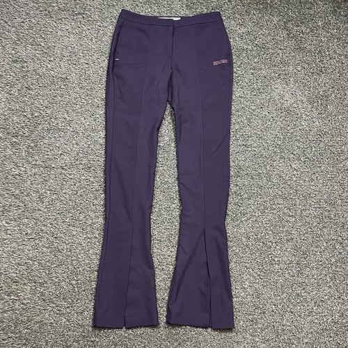 OFF WHITE Pantaloni abiti bianchi sporchi donna taglia 42 formali slim fit Virgil Abloh pantaloni