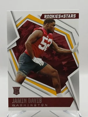 2021 Panini Rookies & Stars #179 Jamin Davis Rookie Football Card - Image 1 of 2