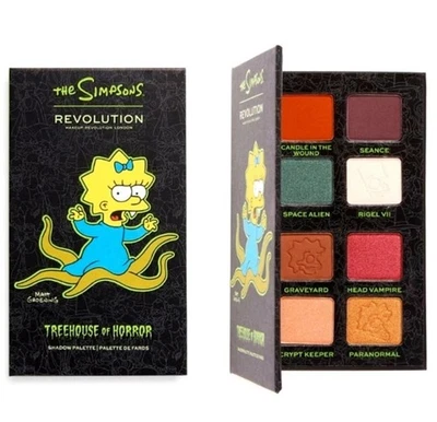 The Simpsons Makeup Revolution Treehouse of Horror Shadow Palette ALIEN MAGGIE - Image 1 of 4