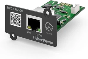 CyberPower Remote Cloud Card RCCARD100 - Połączenie przez port RJ45, do PR, OR, C - Zdjęcie 1 z 2