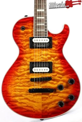 Guitarra eléctrica Dean Thoroughbred Select Quilt Top Trans Cherry Burst Foto 1 de 4