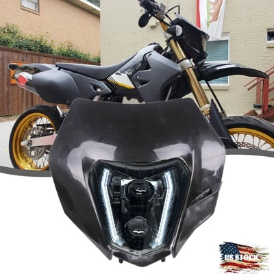 铃木铃木 02-20 DR-Z400S DRZ400SM DR200S DR650SE 面罩 DRL — 第 1/4 张图片