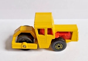 Matchbox Lesney Bomag Road Roller Yellow No.72 1978 Die-Cast Toy Model Vehicle - Picture 1 of 6