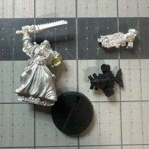 Warhammer 40k Dark Angels Veteran Sergeant Space Marines Metal OOP Kitbash Combo - Picture 1 of 2