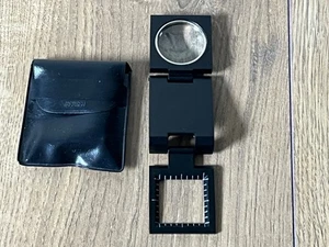 Vintage Folding Magnifying Glass / Thread Counter - Made in Taiwan - Picture 1 of 5