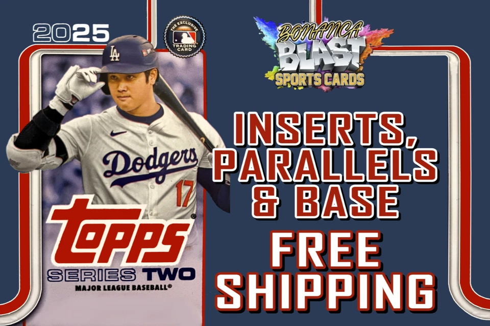 2025 TOPPS SERIE 2 SINGLES ~ Insertos, Paralelos y Base ~ ¡Descuentos para varias tarjetas! Foto 1 de 1