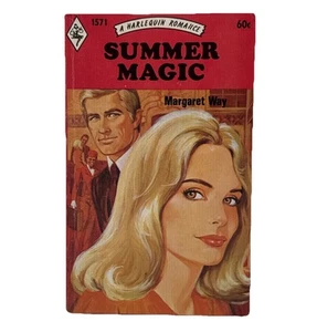 Vintage Harlequin Romance #1571 Summer Magic By Margaret Way - Imagen 1 de 7